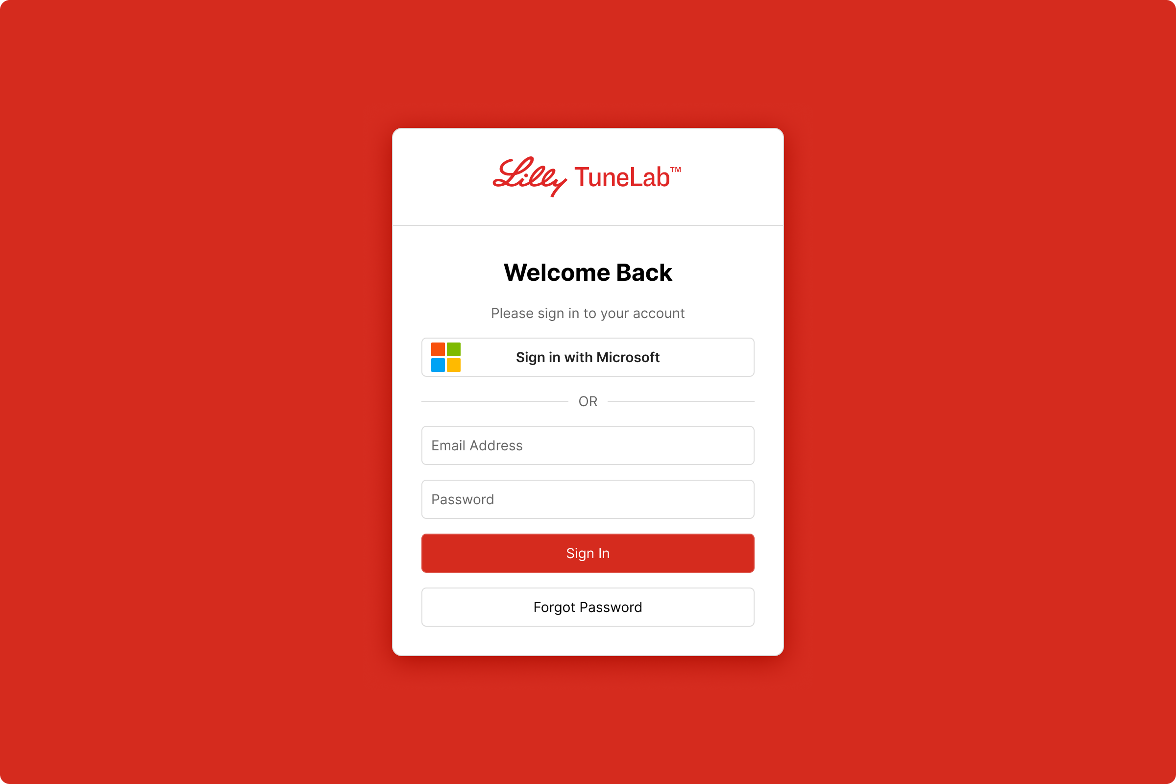 Designing Lilly TuneLab
